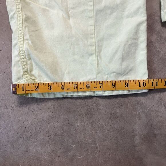 Zara Cargo Pants Womens‎ 6 Parachute Pockets Pull On Light Green Baggy - Picture 5 of 10